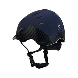 Capacete ultraleve em plástico durável Stealth Equestro Marinho Azul-marinho