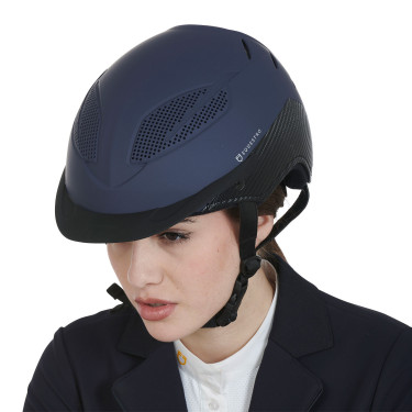 Capacete ultraleve em plástico durável Stealth Equestro Marinho Azul-marinho