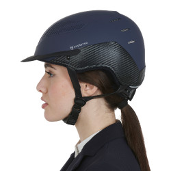 Capacete ultraleve em plástico durável Stealth Equestro Marinho Azul-marinho