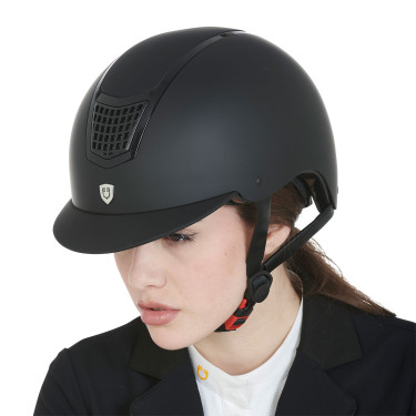 Capacete ultraleve com estrutura polida Eclipse Equestro Capacete ultraleve com estrutura polida Eclipse Equestro