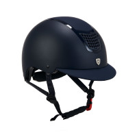 Capacete ultraleve com estrutura polida Eclipse Equestro Marinho / marinho Azul