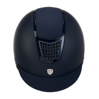 Capacete ultraleve com estrutura polida Eclipse Equestro Marinho / marinho Azul