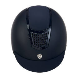 Capacete ultraleve com estrutura polida Eclipse Equestro Marinho / marinho Azul