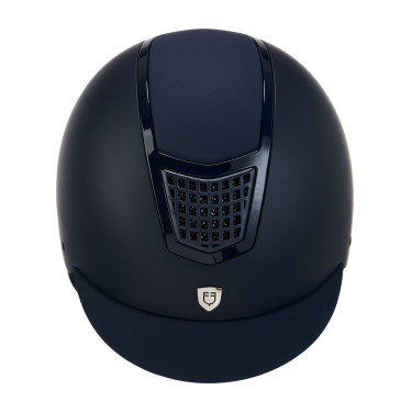 Capacete ultraleve com estrutura polida Eclipse Equestro Marinho / marinho Azul