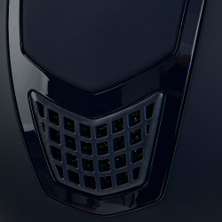 Capacete ultraleve com estrutura polida Eclipse Equestro Marinho / marinho Azul