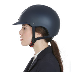 Capacete ultraleve com estrutura polida Eclipse Equestro Marinho / marinho Azul