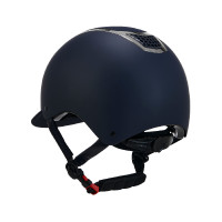 Capacete ultraleve com estrutura polida Eclipse Equestro Marinho / prateado Azul