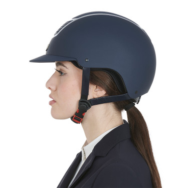 Capacete ultraleve com estrutura polida Eclipse Equestro Marinho / prateado Azul Capacete ultraleve com estrutura polida Eclipse Equestro Marinho / prateado Azul
