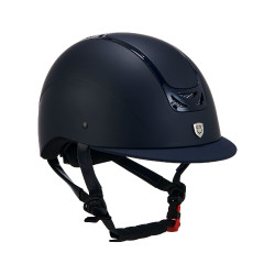 Capacete Frame com armação prateada Equestro
