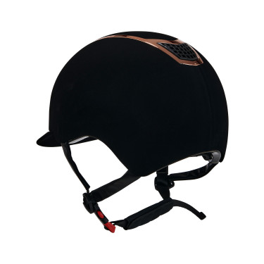 Capacete Eclipse em veludo liso (3 acolchoamentos) Equestro Capacete Eclipse em veludo liso (3 acolchoamentos) Equestro