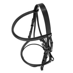Bridão Prata Equestro Preto