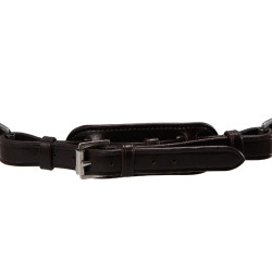 Bridão de couro enrolado Poesia Acavallo Castanho escuro