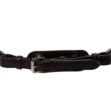 Bridão de couro enrolado Poesia Acavallo Castanho escuro