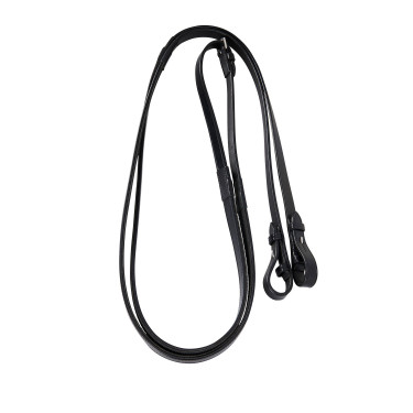 Glattes Leder-Dressurzaumzeug Dressage+ Equestro Preto Glattes Leder-Dressurzaumzeug Dressage+ Equestro Preto