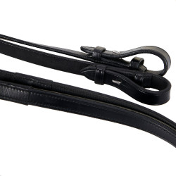Glattes Leder-Dressurzaumzeug Dressage+ Equestro Preto Glattes Leder-Dressurzaumzeug Dressage+ Equestro Preto