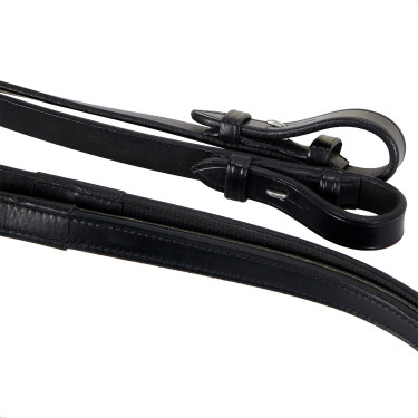 Glattes Leder-Dressurzaumzeug Dressage+ Equestro Preto Glattes Leder-Dressurzaumzeug Dressage+ Equestro Preto