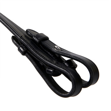 Bridão de adestramento em couro Dressage Equestro Preto