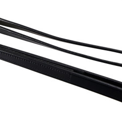 Bridão de adestramento em couro Dressage Equestro Preto