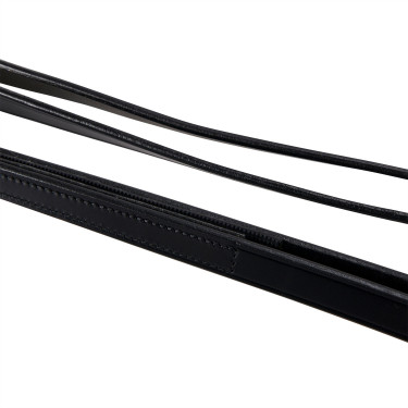 Bridão de adestramento em couro Dressage Equestro Preto