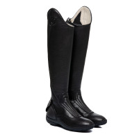 Botas unissexo com sola esportiva Saturn Equestro Preto