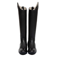 Botas unissexo com sola esportiva Saturn Equestro Preto