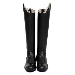Botas unissexo com sola esportiva Saturn Equestro Preto