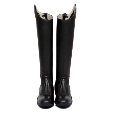 Botas unissexo com sola esportiva Saturn Equestro Preto