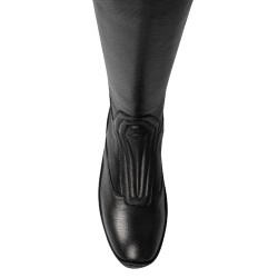 Botas unissexo com sola esportiva Saturn Equestro Preto