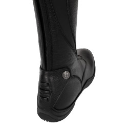 Botas unissexo com sola esportiva Saturn Equestro Preto