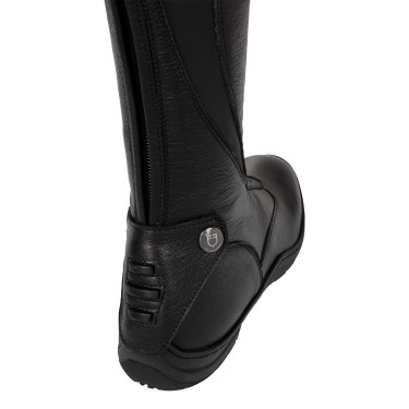 Botas unissexo com sola esportiva Saturn Equestro Preto