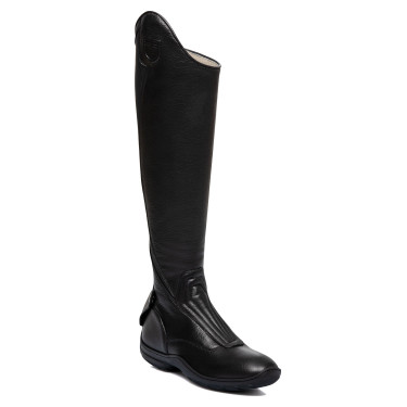 Botas unissexo com sola esportiva Saturn Equestro Preto