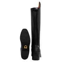 Botas infantis em microfibra revestida Equestro Preto