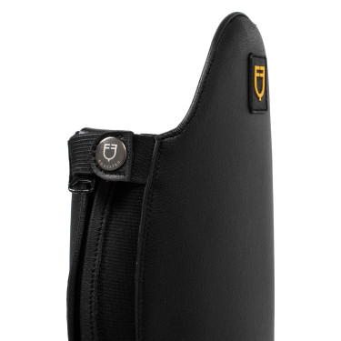 Botas infantis em microfibra revestida Equestro Preto