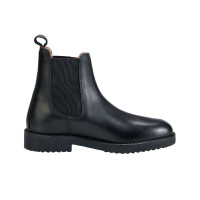 Botas unissexo com sola de borracha antiderrapante Classic Plus Equestro Preto