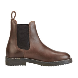 Botas unissexo com sola de borracha antiderrapante Classic Plus Equestro Castanho