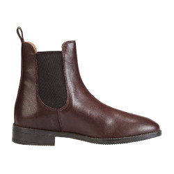Botas unissexo com elásticos laterais Classic Equestro Castanho escuro