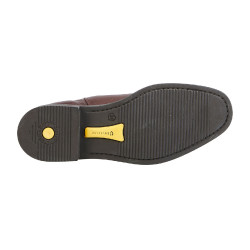 Botas unissexo com elásticos laterais Classic Equestro Castanho escuro