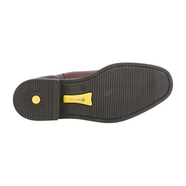 Botas unissexo com elásticos laterais Classic Equestro Castanho escuro