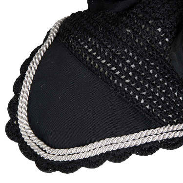 Touca anti-moscas tricotada com cordura Equestro Touca anti-moscas tricotada com cordura Equestro