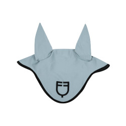 Boné anti-moscas em tecido técnico com logotipo GP Equestro edição limitada Azul céu / preto