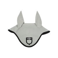 Touca antimoscas em tecido técnico com logotipo GP Equestro Verde claro / preto