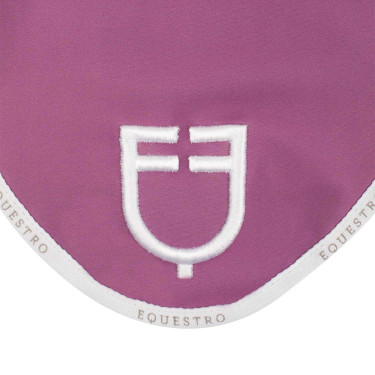 Touca antimoscas em tecido técnico com logotipo GP Equestro Rosa / branco Touca antimoscas em tecido técnico com logotipo GP Equestro Rosa / branco