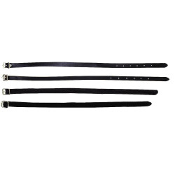 Correias de esporas Riding World em couro Correias de esporas Riding World em couro