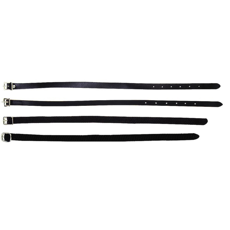 Correias de esporas Riding World em couro Correias de esporas Riding World em couro