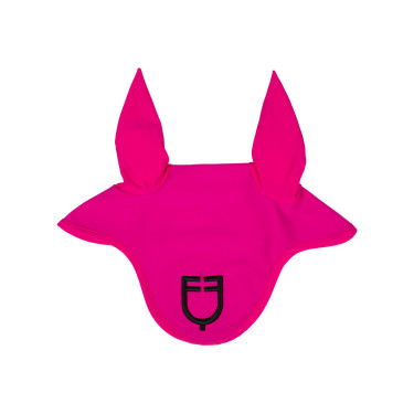 Touca anti-moscas em tecido técnico com logotipo Equestro Touca anti-moscas em tecido técnico com logotipo Equestro