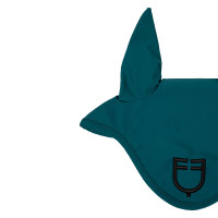 Touca anti-moscas em tecido técnico com logotipo Equestro Fúcsia / preto Rosa