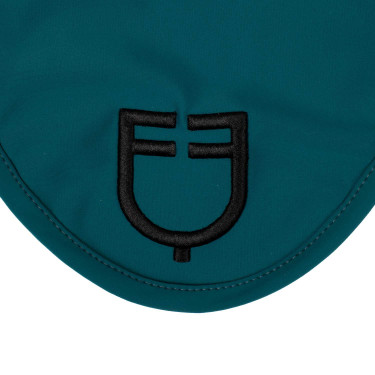 Touca anti-moscas em tecido técnico com logotipo Equestro Petróleo / preto Azul