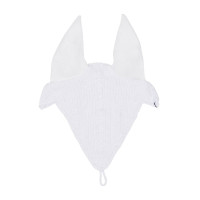 Touca anti-moscas em malha com fixação na focinheira Equestro Branco