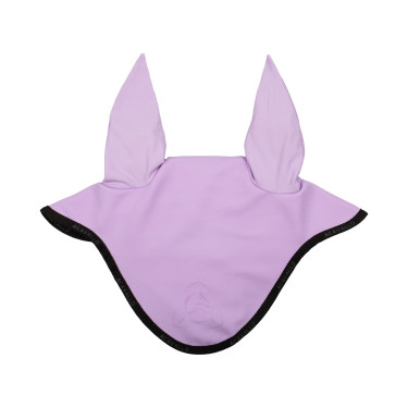 Touca anti-moscas em lycra com logotipo em silicone Acavallo Roxo / preto Violeta Touca anti-moscas em lycra com logotipo em silicone Acavallo Roxo / preto Violeta