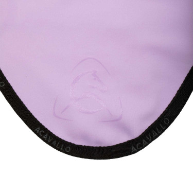 Touca anti-moscas em lycra com logotipo em silicone Acavallo Roxo / preto Violeta Touca anti-moscas em lycra com logotipo em silicone Acavallo Roxo / preto Violeta
